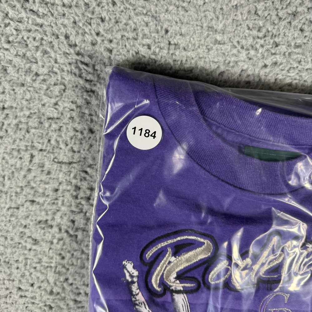Vintage Colorado Rockies T-Shirt Mens XL Purple 90s MLB Baseball USA - Picture 10 of 10